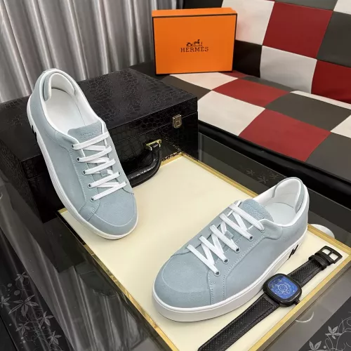 Replica Hermes Casual Shoes For Men #1317469 $85.00 USD for Wholesale