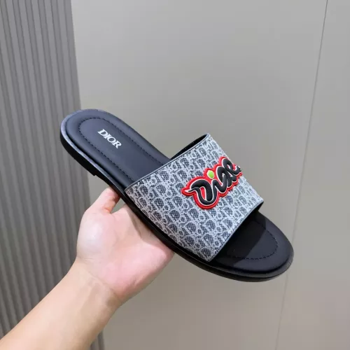 Replica Christian Dior Slippers For Men #1317521 $98.00 USD for Wholesale