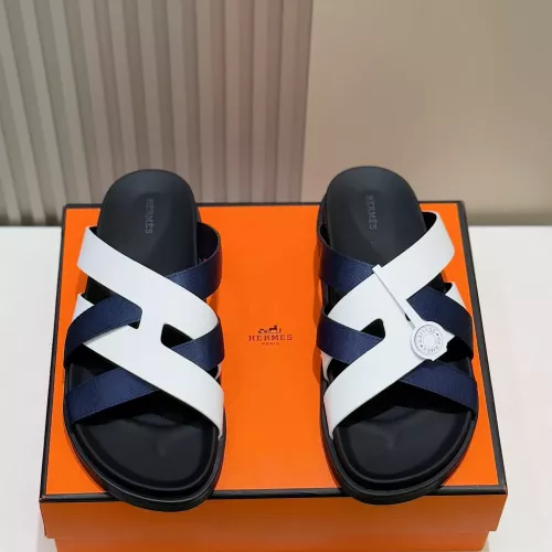Hermes Slippers For Men #1317527 $56.00 USD, Wholesale Replica Hermes Slippers