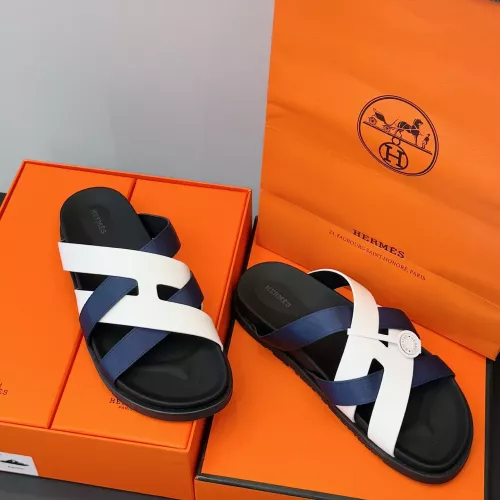 Replica Hermes Slippers For Men #1317527 $56.00 USD for Wholesale