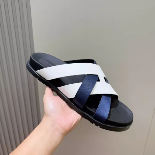 Replica Hermes Slippers For Men #1317527 $56.00 USD for Wholesale