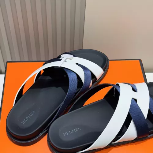 Replica Hermes Slippers For Men #1317527 $56.00 USD for Wholesale