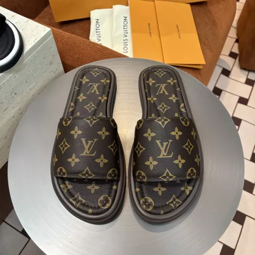 Louis Vuitton Slippers For Men #1317545 $105.00 USD, Wholesale Replica Louis Vuitton Slippers