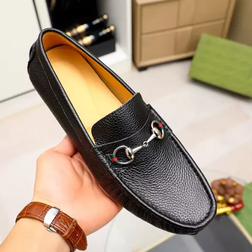 Replica Gucci Oxfords Shoes For Men #1317550 $72.00 USD for Wholesale