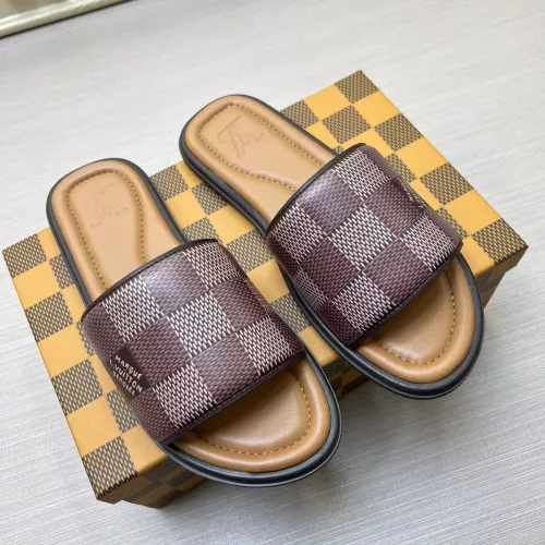 Louis Vuitton Slippers For Men #1317614 $64.00 USD, Wholesale Replica Louis Vuitton Slippers