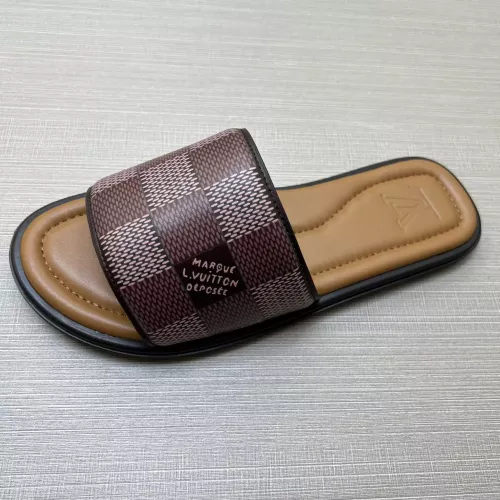 Replica Louis Vuitton Slippers For Men #1317614 $64.00 USD for Wholesale