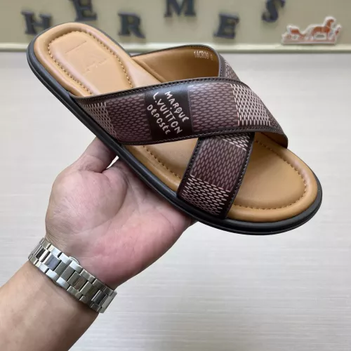 Replica Louis Vuitton Slippers For Men #1317622 $64.00 USD for Wholesale