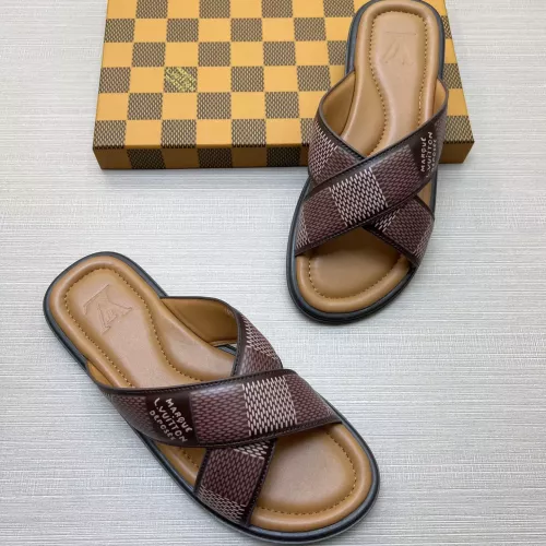 Replica Louis Vuitton Slippers For Men #1317622 $64.00 USD for Wholesale