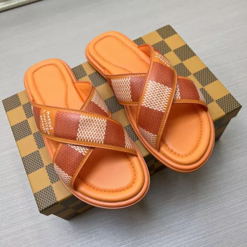 Louis Vuitton Slippers For Men #1317623 $64.00 USD, Wholesale Replica Louis Vuitton Slippers