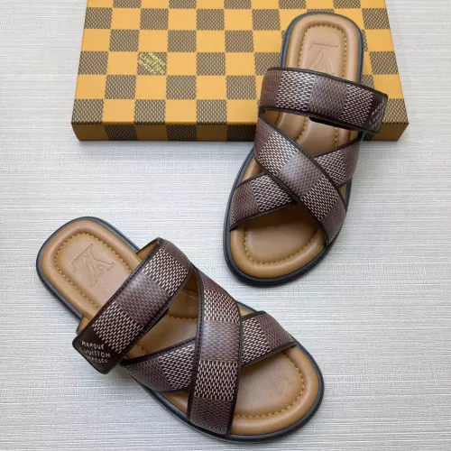 Replica Louis Vuitton Slippers For Men #1317649 $72.00 USD for Wholesale