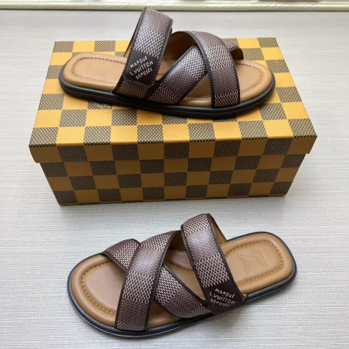 Replica Louis Vuitton Slippers For Men #1317649 $72.00 USD for Wholesale