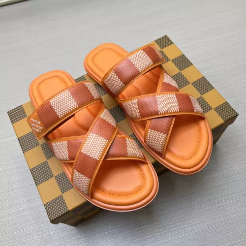 Louis Vuitton Slippers For Men #1317650 $72.00 USD, Wholesale Replica Louis Vuitton Slippers