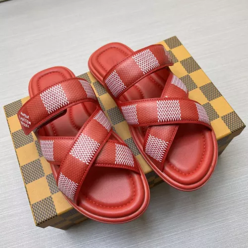 Louis Vuitton Slippers For Men #1317651 $72.00 USD, Wholesale Replica Louis Vuitton Slippers