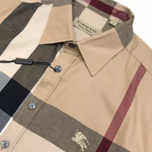 Replica Burberry Shirts Short Sleeved For Men #1318117 $45.00 USD for Wholesale