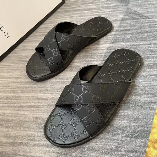 Replica Gucci Slippers For Men #1318225 $52.00 USD for Wholesale