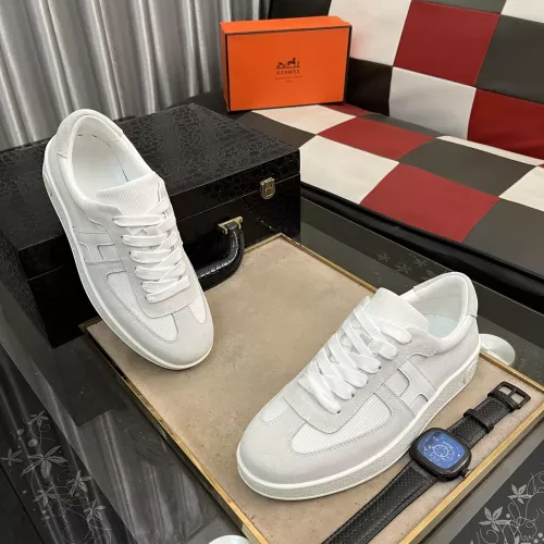 Replica Hermes Casual Shoes For Men #1318248 $80.00 USD for Wholesale