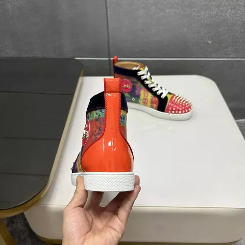 Replica Christian Louboutin High Top Shoes For Men #1318310 $98.00 USD for Wholesale