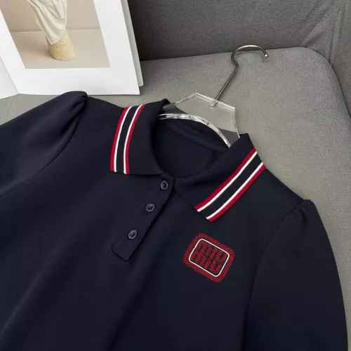 Replica MIU MIU Tracksuits Short Sleeved For Women #1318328 $80.00 USD for Wholesale