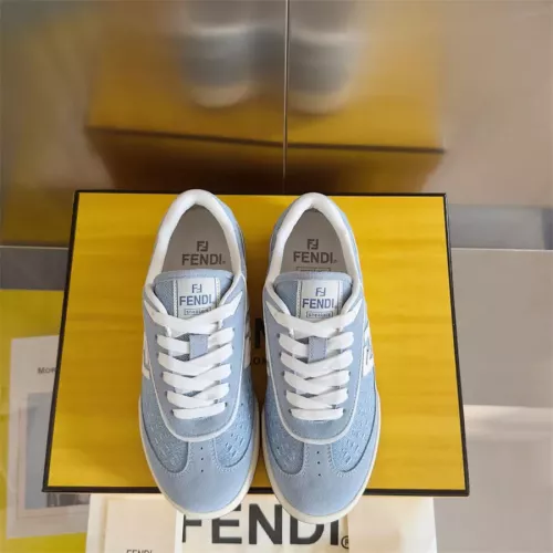 Replica Fendi Casual Shoes For Men #1318329 $105.00 USD for Wholesale