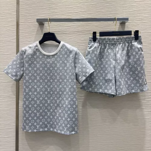 Louis Vuitton LV Tracksuits Short Sleeved For Women #1318349 $76.00 USD, Wholesale Replica Louis Vuitton LV Tracksuits