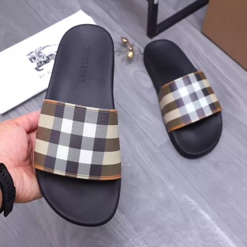 Replica Burberry Slippers For Men #1318368 $48.00 USD for Wholesale