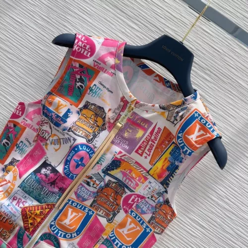 Replica Louis Vuitton LV Dresses Sleeveless For Women #1318377 $76.00 USD for Wholesale