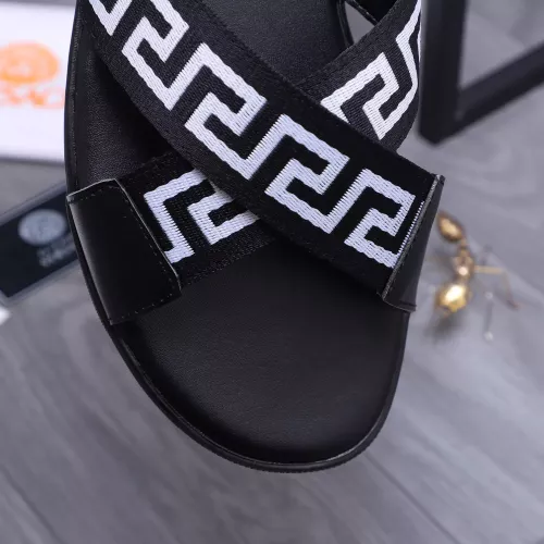 Replica Versace Slippers For Men #1318413 $42.00 USD for Wholesale