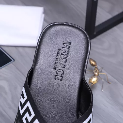 Replica Versace Slippers For Men #1318413 $42.00 USD for Wholesale