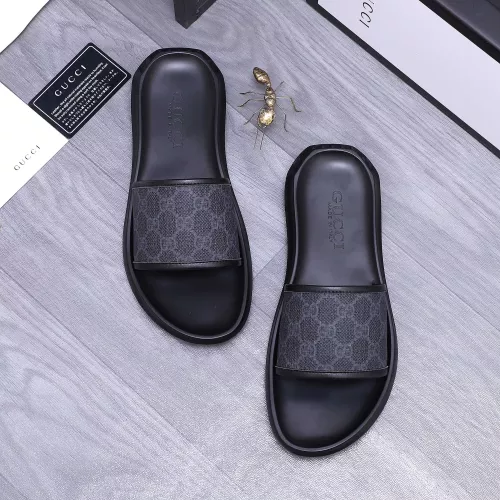 Replica Gucci Slippers For Men #1318421 $45.00 USD for Wholesale