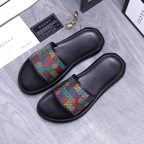 Replica Gucci Slippers For Men #1318424 $45.00 USD for Wholesale