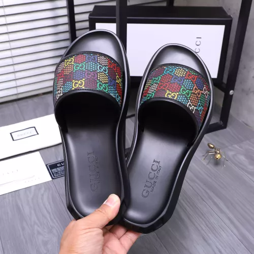Replica Gucci Slippers For Men #1318424 $45.00 USD for Wholesale