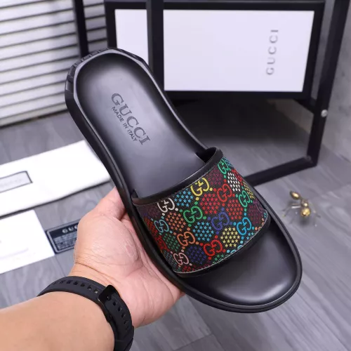 Replica Gucci Slippers For Men #1318424 $45.00 USD for Wholesale
