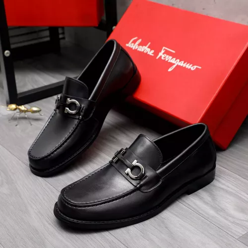Salvatore Ferragamo Leather Shoes For Men #1318441