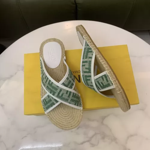 Replica Fendi Slippers For Men #1318476 $60.00 USD for Wholesale