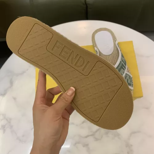 Replica Fendi Slippers For Men #1318476 $60.00 USD for Wholesale