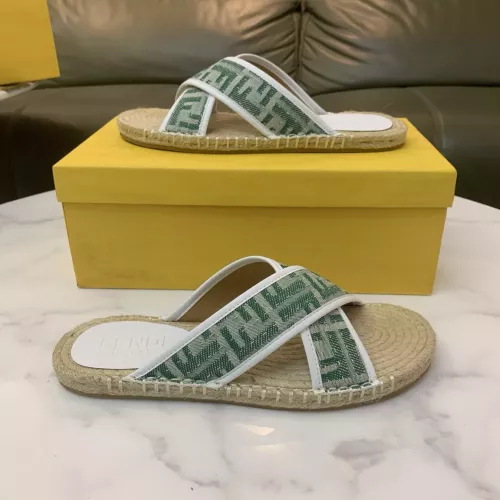 Replica Fendi Slippers For Men #1318476 $60.00 USD for Wholesale