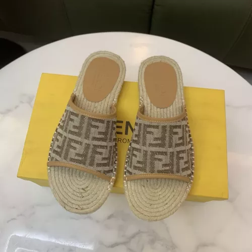 Replica Fendi Slippers For Men #1318492 $60.00 USD for Wholesale