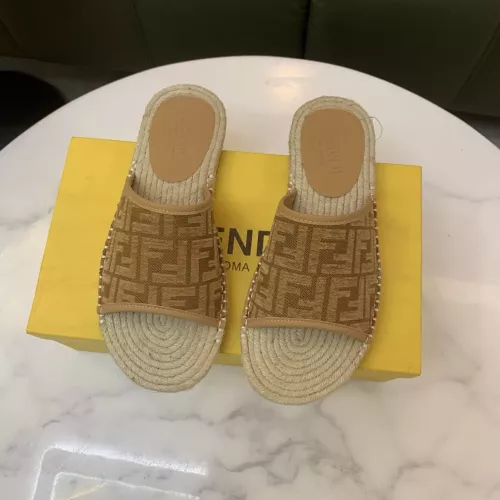 Replica Fendi Slippers For Men #1318493 $60.00 USD for Wholesale