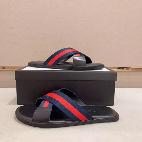 Replica Gucci Slippers For Men #1318592 $42.00 USD for Wholesale