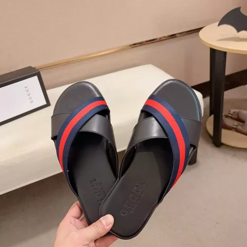 Replica Gucci Slippers For Men #1318595 $42.00 USD for Wholesale