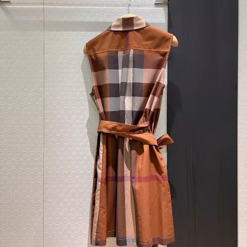 Replica Burberry Dresses Sleeveless For Women #1318646 $122.00 USD for Wholesale