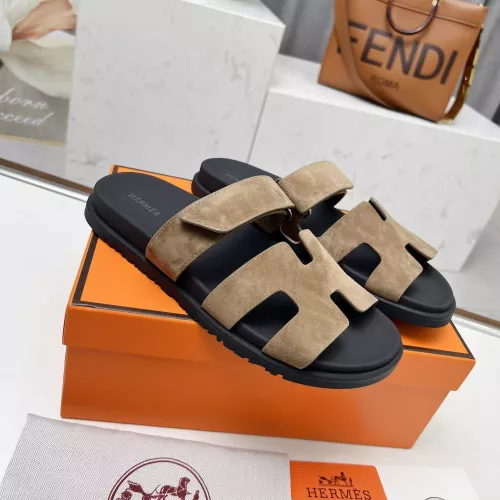 Replica Hermes Slippers For Women #1318696 $88.00 USD for Wholesale