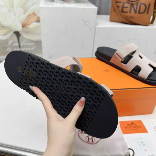 Replica Hermes Slippers For Men #1318699 $88.00 USD for Wholesale