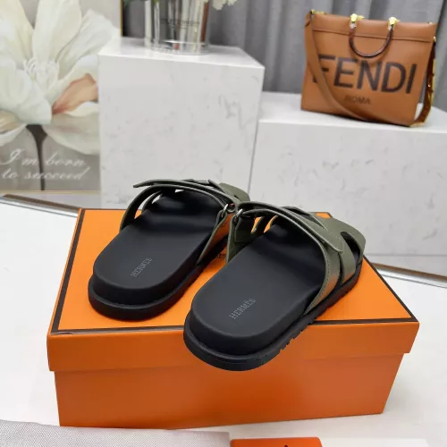 Replica Hermes Slippers For Women #1318744 $88.00 USD for Wholesale