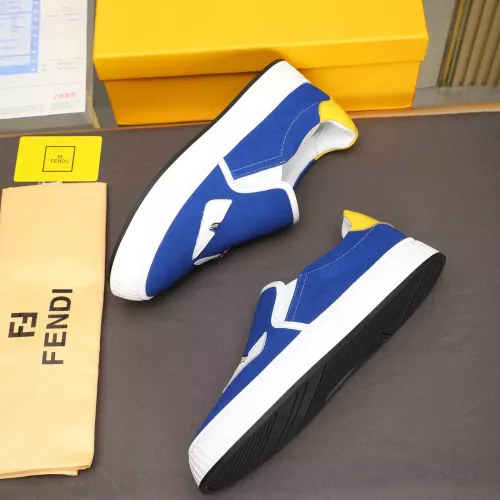Replica Fendi Casual Shoes For Men #1318761 $76.00 USD for Wholesale
