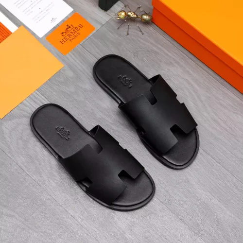 Replica Hermes Slippers For Men #1318794 $48.00 USD for Wholesale