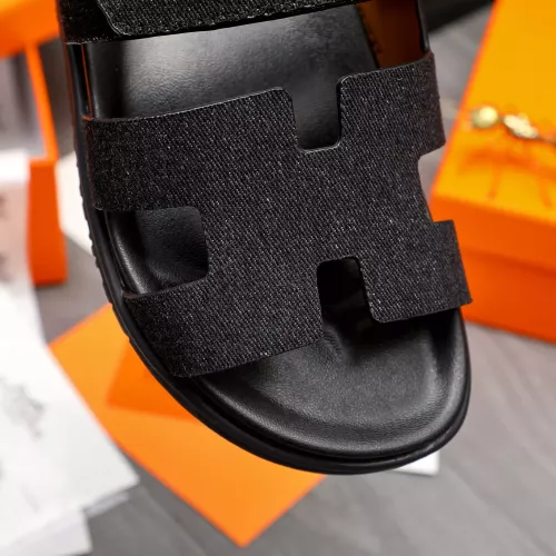 Replica Hermes Slippers For Men #1318799 $68.00 USD for Wholesale