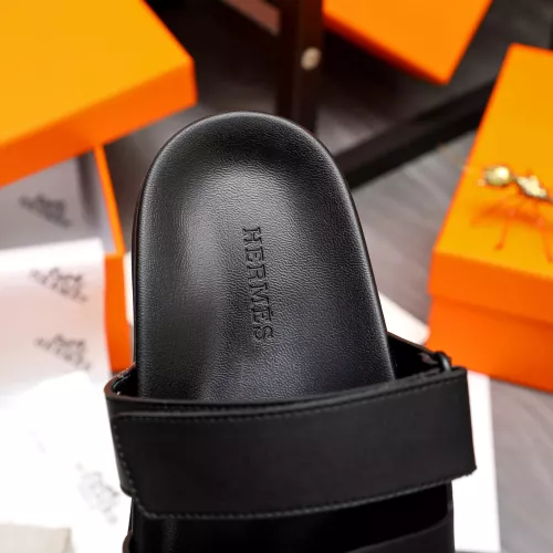 Replica Hermes Slippers For Men #1318878 $68.00 USD for Wholesale