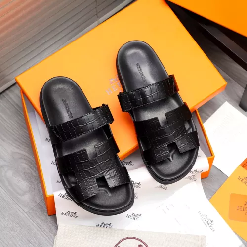 Replica Hermes Slippers For Women #1318879 $68.00 USD for Wholesale