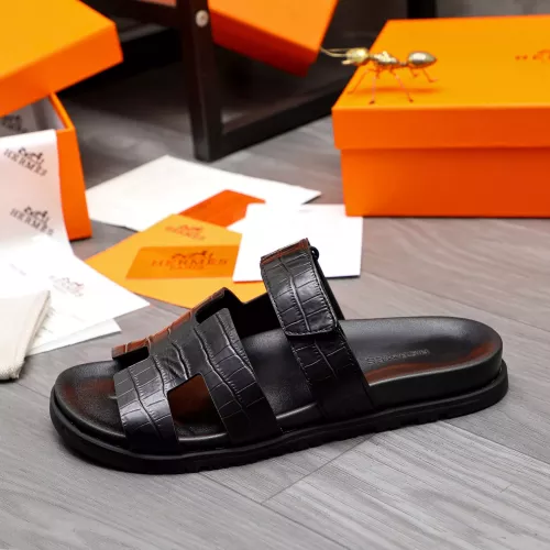 Replica Hermes Slippers For Women #1318879 $68.00 USD for Wholesale